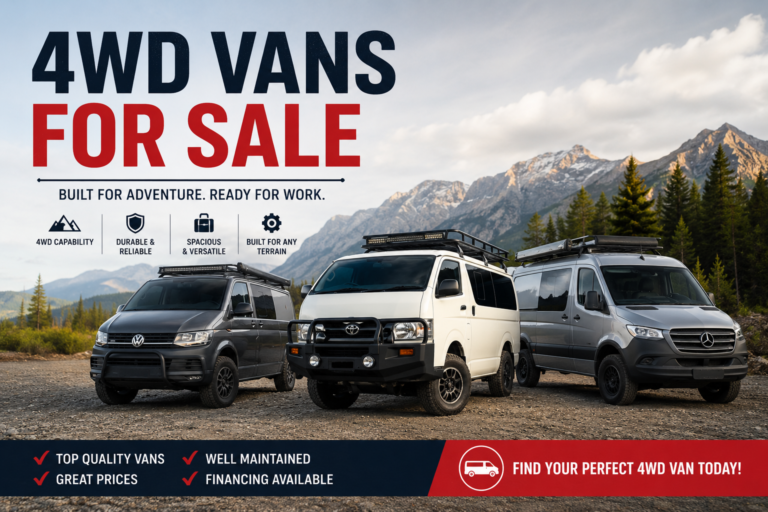 4WD Vans for Sale