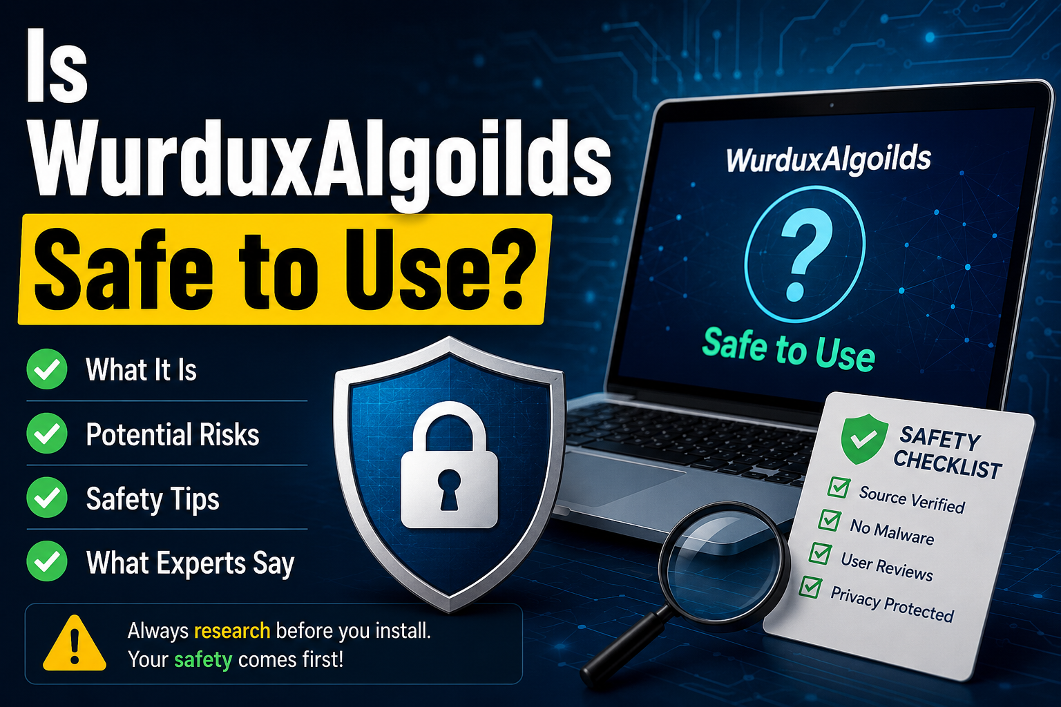 Is WurduxAlgoilds Safe to Use