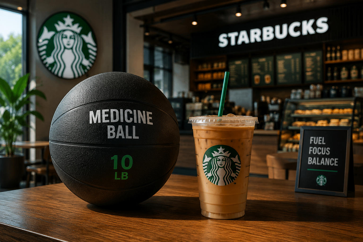 Medicine Ball Starbucks