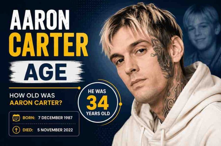 Aaron Carter Age