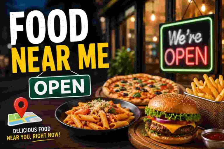 food near me open