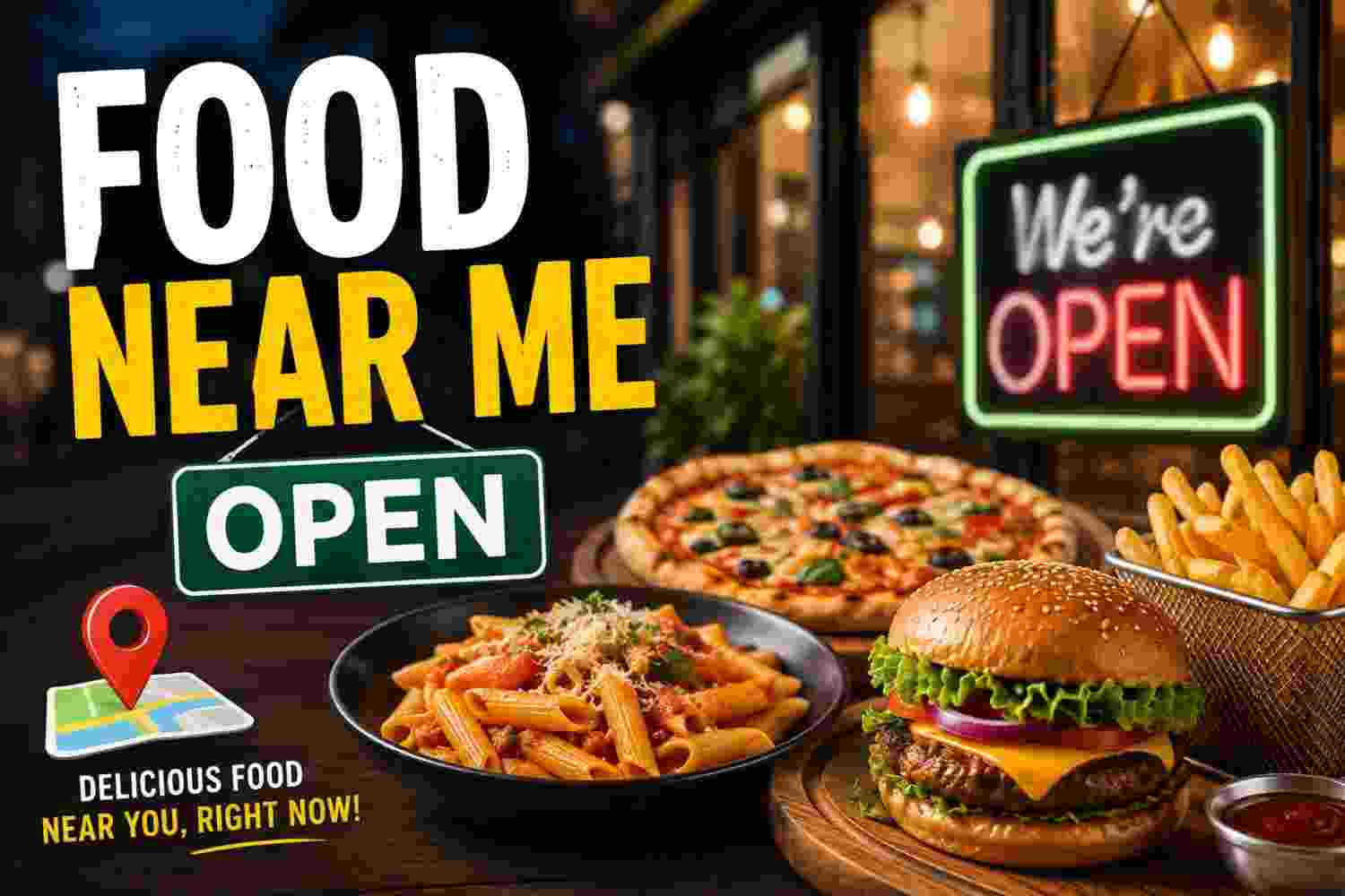 food near me open