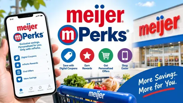 Meijer mPerks digital coupons and rewards app